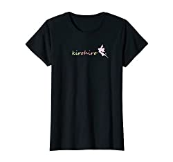 kirohiro angel logo Tシャツ